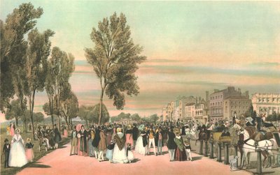 Grosvenor Kapısı yakınlarındaki Hyde Park. by Thomas Shotter Boys