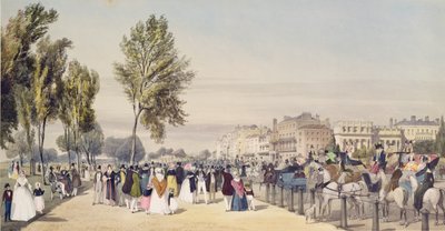 Hyde Park: Grosvenor Kapısı yakınında by Thomas Shotter Boys