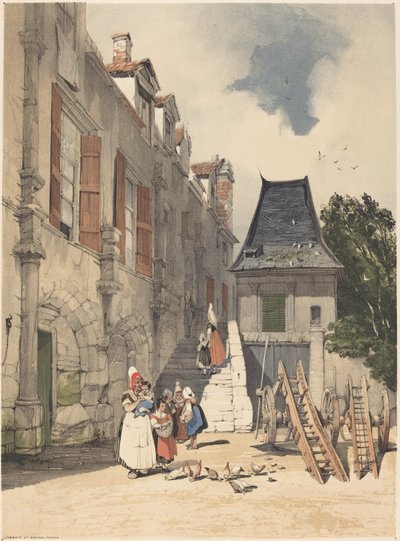 Aziz Amand Manastırı, Rouen by Thomas Shotter Boys