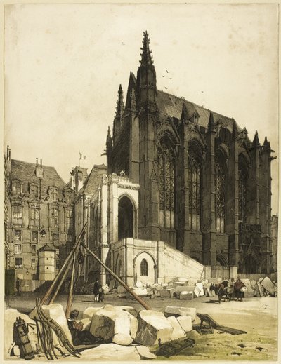 Sainte Şapeli, Paris by Thomas Shotter Boys
