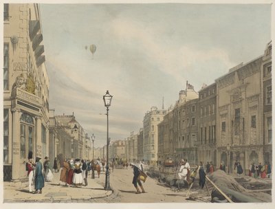 Olduğu Gibi Londra: Piccadilly, Doğuya doğru Şehre bakıyor by Thomas Shotter Boys