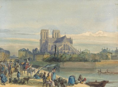 Notre-Dame, Paris by Thomas Shotter Boys