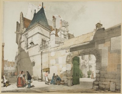 Paris, Ghent, Antwerp, Touen, vb.'deki Pitoresk Mimari by Thomas Shotter Boys