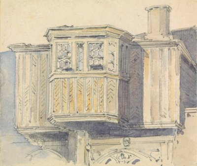 Kraliçe Anne Boleyn'in Odası, Windsor Kalesi by Thomas Shotter Boys