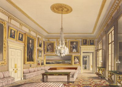 Çizgili Çizim Odası, Apsley House, 1853 (baskı) by Thomas Shotter Boys