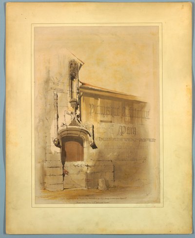 Başlık Sayfası, "Paris, Ghent, Antwerp, Rouen, vb.