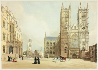 Westminster Abbey, Hospital and Company, Original Views of London