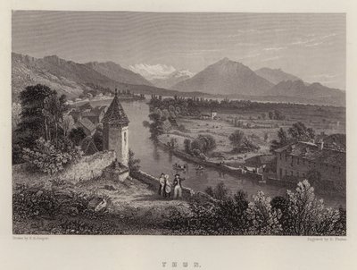 Thun (renkli taş) by Thomas Sidney (after) Cooper