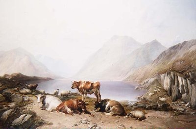 Sürüşte Durma, Loch Etive by Thomas Sidney Cooper