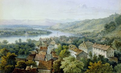 Karlsruhe'den Bir Görünüm by Thomas Sidney Cooper