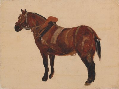 Çalışan Bir Atın İncelenmesi by Thomas Sidney Cooper