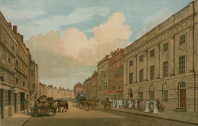 Doğu Hindistan Şirketi tarafından işgal edilen ev, Leadenhall Caddesi, Londra, 1726