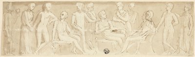 Klasik Şekilde Friz Tasarımı by Thomas Stothard