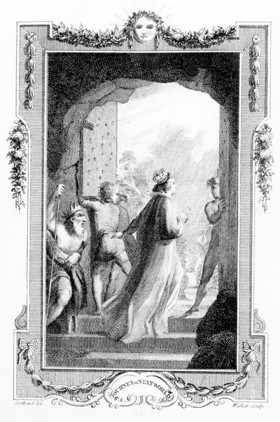 Anthony Walker tarafından kazınmış Henry Fielding