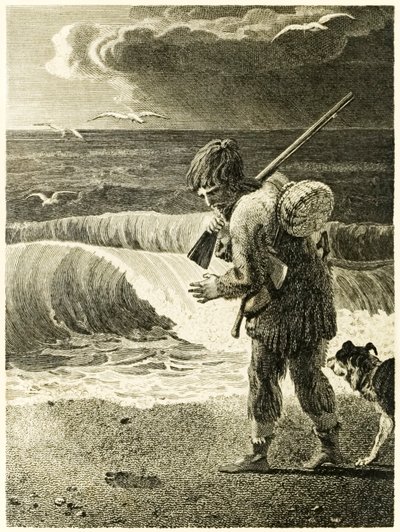 ?Robinson Crusoe Bir Adamın Ayağının İzini mi keşfetti? ?Robinson Crusoe