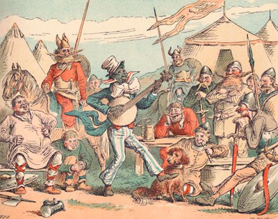 Danimarka Kampında Kral Alfred, c1884 by Thomas Strong Seccombe
