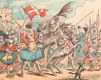 Tilbury Kalesi'ndeki Kraliçe Bess, c1884 by Thomas Strong Seccombe