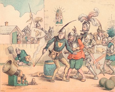 Topçu Tanıtımı, c1884 by Thomas Strong Seccombe