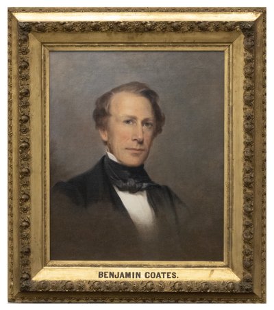 Benjamin Coates (1808-1887) by Thomas Sully