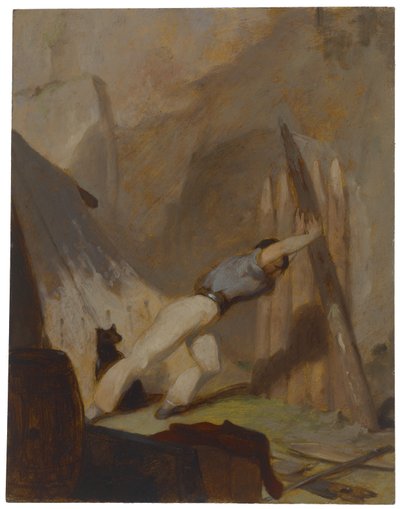 Barınak İnşası, c.1856 by Thomas Sully