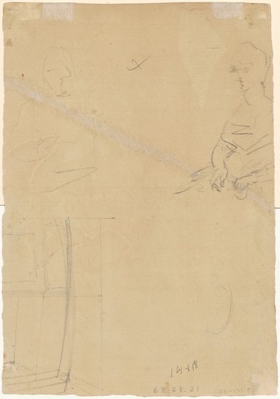 Şekil Çalışmaları [verso] by Thomas Sully