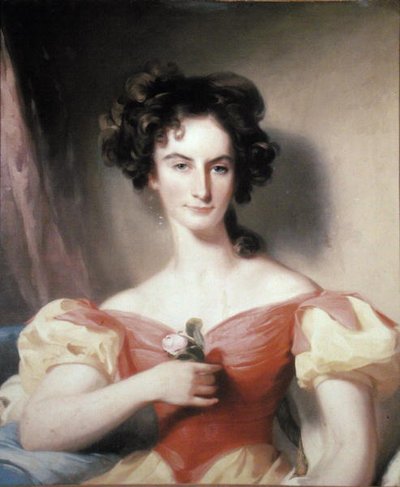 Jane Penn-Gaskell (1809-32) 1829 (tuval üzerine yağlı boya) by Thomas Sully