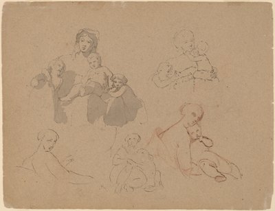 Çalışmalar: Binbaşı Thomas Biddle ve Thomas Wilcocks Sully by Thomas Sully