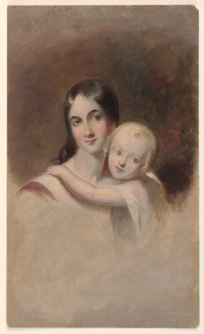 "Bayan James Robb ve Üç Çocuğunun Portresi" çalışması, Ogden Güney Sanatı Müzesi, New Orleans, LA by Thomas Sully