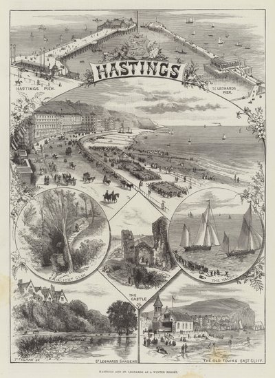 Bir Kış Tatil Yeri Olarak Hastings ve St Leonards by Thomas Sulman