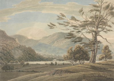 Manzara: Ağaçlar, Göller ve Dağlar, Göller Bölgesi by Thomas Sunderland