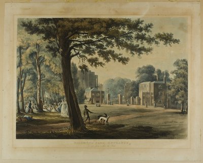 Richmond Parkı Girişi by Thomas Sutherland