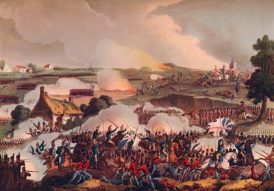 İngiliz Ordusunun Merkezi Waterloo Savaşı