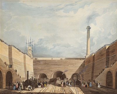 H. Pyall, 1831 tarafından oyulmuş Edge Hill, Liverpool