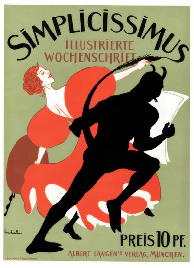 basitlik by Thomas Theodor Heine