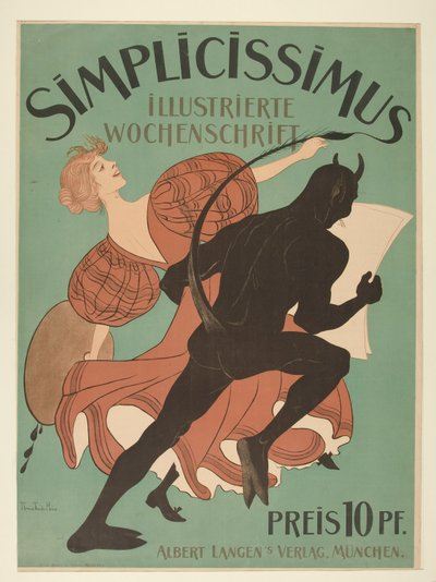 Simplicissimus, Resimli Haftalık by Thomas Theodor Heine