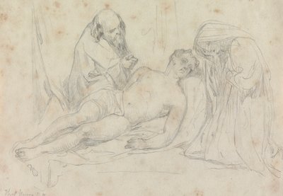 Ölümü - William Etty RA tarafından ayarlandı by Thomas Uwins