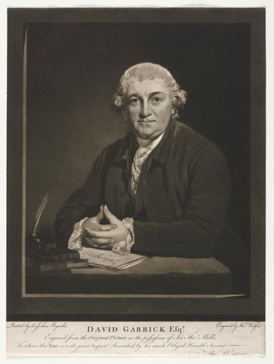 David Garrick, 1779. by Thomas Watson