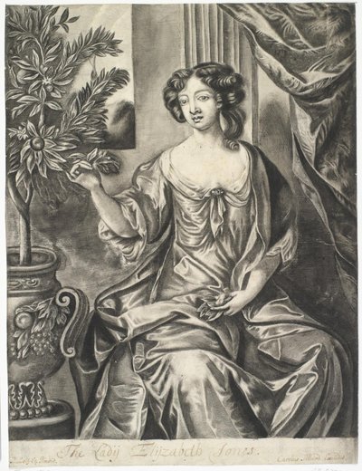 Bayan çiçek saksısı; Sir Peter Lely