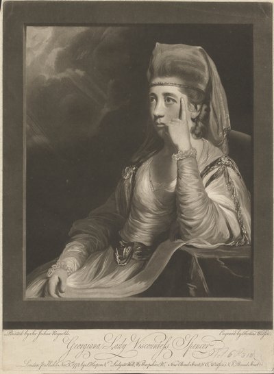 Margaret Georgiana Spencer (kızlık soyadı Poyntz), Kontes Spencer by Thomas Watson