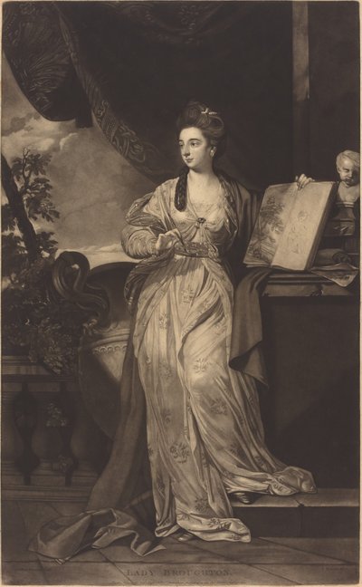 Leydi Broughton by Thomas Watson after Sir Joshua Reynolds