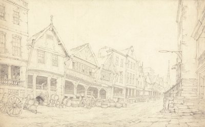 Watergate Caddesi, Chester by Thomas Webster