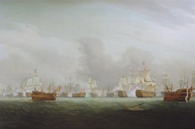 Şanlı İlk Haziran 1794 Savaşı by Thomas Whitcombe