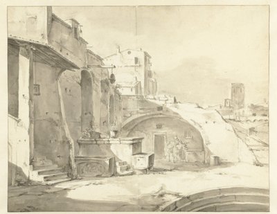İtalyan harabe by Thomas Wijck