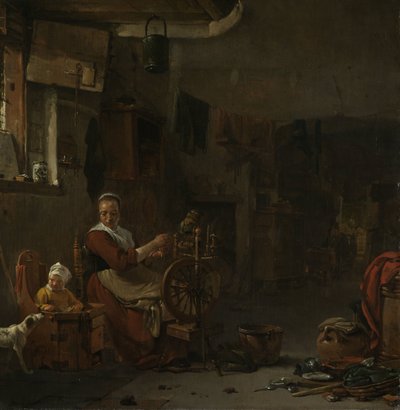 Köylü Kadın İplik by Thomas Wijck