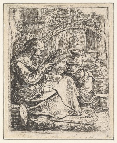 Kadın Spinning.n.d. by Thomas Wijck