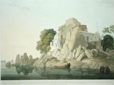 S.W. Sultaungunge yakınlarındaki Ganj Nehri