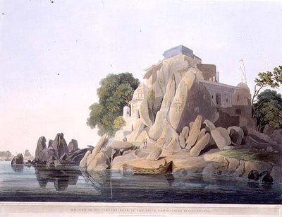Sultaungunge yakınlarındaki Ganj Nehri
