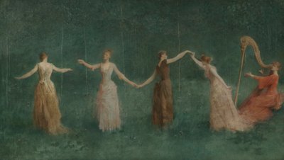 Yaz by Thomas Wilmer Dewing