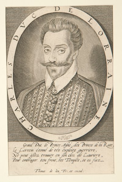Charles, Lorraine Dükü by Thomas de Leu