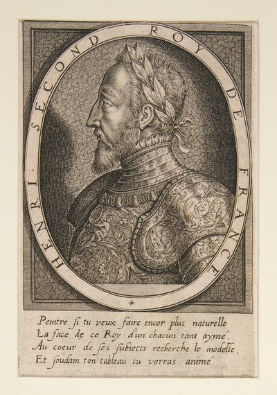 Henry II, Fransa Kralı by Thomas de Leu